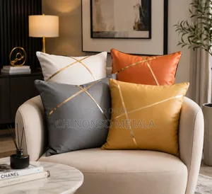 Luxe Nordic Abstract Geometric Throw Pillows (Set of 1)