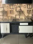 Foreign Adjustable TV Stand with Storage Cabinets - 1