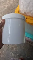 White Plastic Container - 1000ml - 1