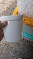 White Plastic Container - 1000ml - 2