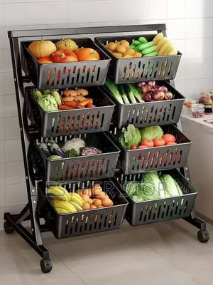 Sabon Food Storage Rack - 8 Compartments