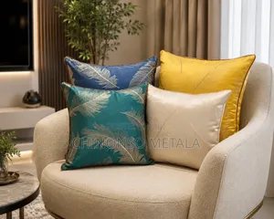Jacquard Feather Cushion