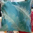 Jacquard Feather Cushion - 2