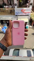 iPhone 13 Pro Pink Silicone Case - 1