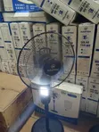 Hamtem Fan Mai Amfani Da Hasken Rana Mai Sake Caji 18-inch - 2