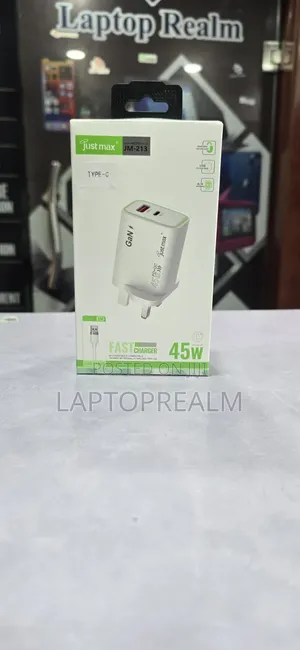 JustMax 45W GaN Adapter Type C