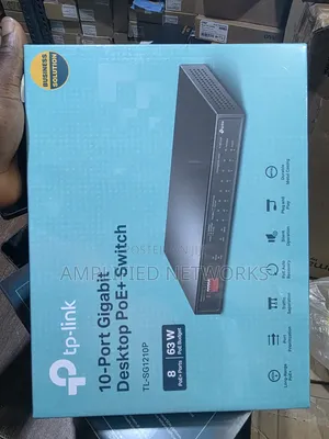 TP-Link TL-SG1210P 10-Port Gigabit PoE+ Switch