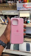 Katin iPhone 15 Pro Max Pink na Silicone - 1