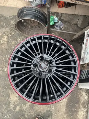 17-Inch Black Alloy Rims for Toyota & Lexus