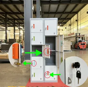 5-Door Steel Workers Locker - Brand New