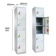 5-Door Steel Workers Locker - Brand New - 3