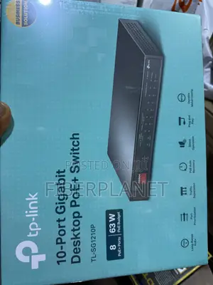 TP-Link TL-SG1210P 10-Port Gigabit PoE Switch