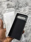 Google Pixel 6 Luxury Liquid Silicone Case - Black - 4