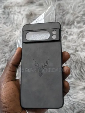 Google Pixel 8 Pro Faux Leather Case - Gray