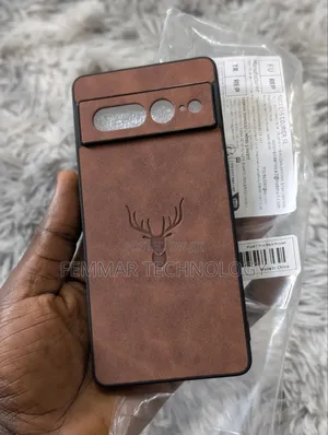 Google Pixel 7 Pro Case - Brown Faux Leather