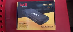 SKE 20000mAh Mini UPS Power Bank with POE