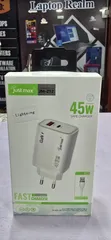 45W GaN PD + QC Fast Charger (Type-A + Type-C) - 1