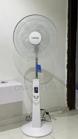 18" Lontor Rechargeable Fan Na Asali