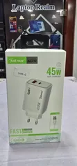 45W GaN PD + QC Mai Sauri (Type-A + Type-C) - 1