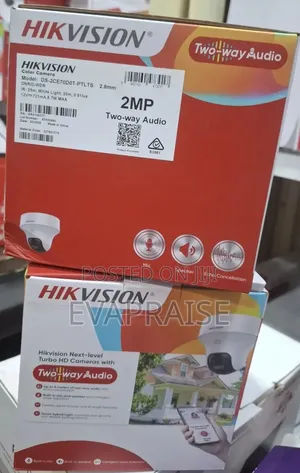 Hikvision 2MP Indoor Color Camera with Two-Way Audio