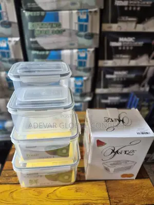 4-in-1 Microwave Safe Food Storage Box