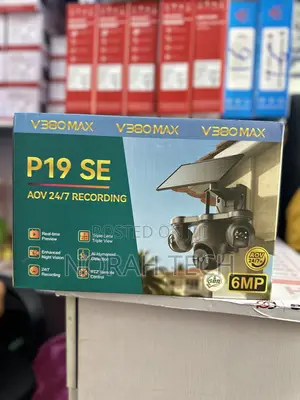 V380 Max P19 SE AOV Triple Lens Solar Camera