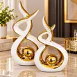 Abstract Twin Home Decor - 2