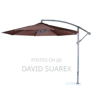 Outdoor Umbrella - Brown, 10ft Diameter