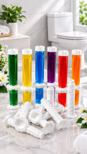 Toilet Stamp Gel Freshener - Square Toiletries