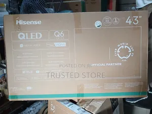 Hisense 43-Inch QLED Smart TV