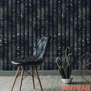 Grey Nonwoven Wallpaper Mai Wankewa - Gida & Ofis