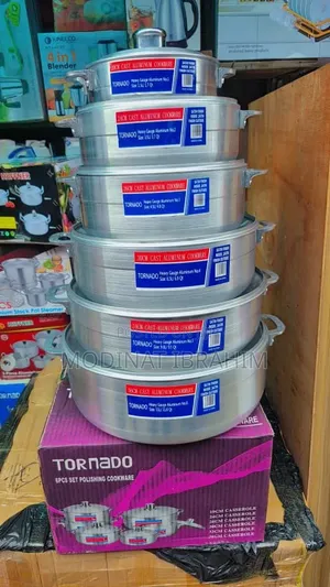 Saitin Kayan Girki na Aluminum Mai Goge 12-Piece