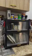 Multipurpose Cabinets Dish Rack - 1