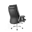 Durable Reclining Director Chair - Brown Mesh & Fabric - 3