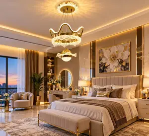 Luxury Chandelier - 3 Color Display LED