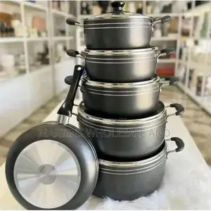Brand New Non-Stick Cookware Set - 5 Pots & 1 Pan