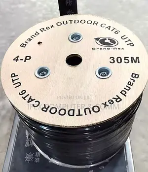 Brand-Rex FTP Cat6 Outdoor Cable (100% Pure Copper)