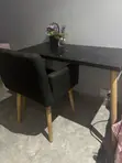 Taeillo Reading Set - Black Table and Chair - 3