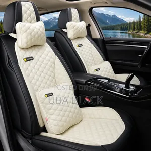 Premium Smiley Face Leather Seat Covers