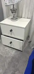 2 White Drawers - 2