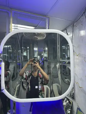 Human Censor LED Mirror 70x70cm