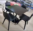 Home Interiors Mini Dining Set - Black - 1
