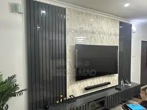 Home Interiors TV Console - Black Wood