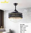 Crystal Fan Chandelier - Brand New - 4