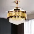 Crystal Fan Chandelier - Brand New - 5