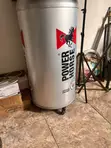 3ft Mobile Barrel Beverage Cooler Fridge on Wheels (Power Horse) - 1