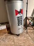 3ft Mobile Barrel Beverage Cooler Fridge on Wheels (Power Horse) - 2