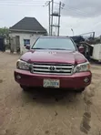 Toyota Highlander 2007 Red - 1