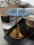 Luxury Marble Side Table - Home Interiors - 1