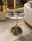 Luxury Marble Side Table - Home Interiors - 2